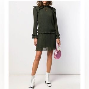 Kenzo Micro-Pleated Dress